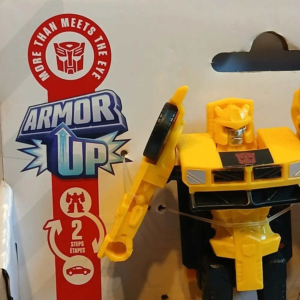 Transformers Cyberworld Armored Cyber Changers Bumblebee